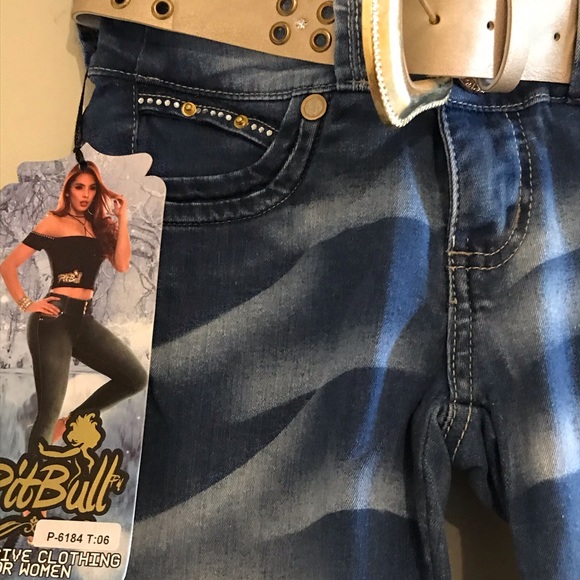 Women’s Authentic Pitbull Jeans PT6184 USA 1 & 7 - Picture 7 of 8